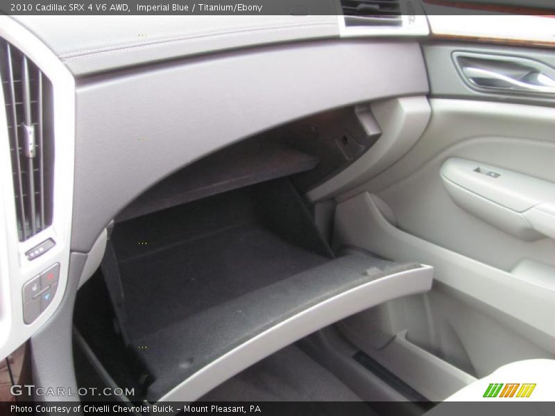 Imperial Blue / Titanium/Ebony 2010 Cadillac SRX 4 V6 AWD