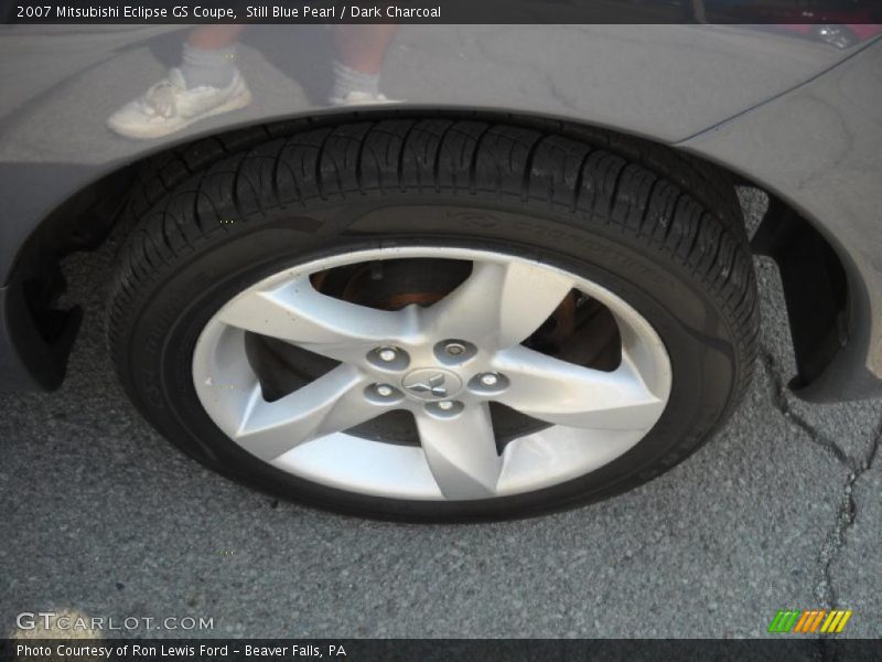 Still Blue Pearl / Dark Charcoal 2007 Mitsubishi Eclipse GS Coupe