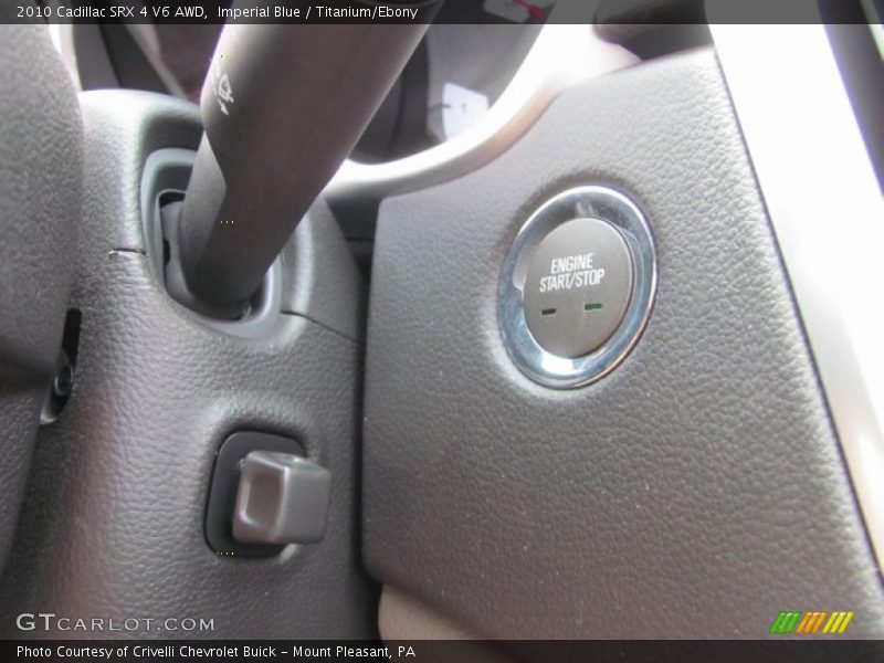 Imperial Blue / Titanium/Ebony 2010 Cadillac SRX 4 V6 AWD