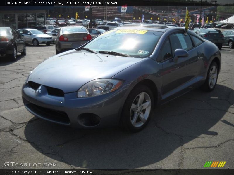 Still Blue Pearl / Dark Charcoal 2007 Mitsubishi Eclipse GS Coupe