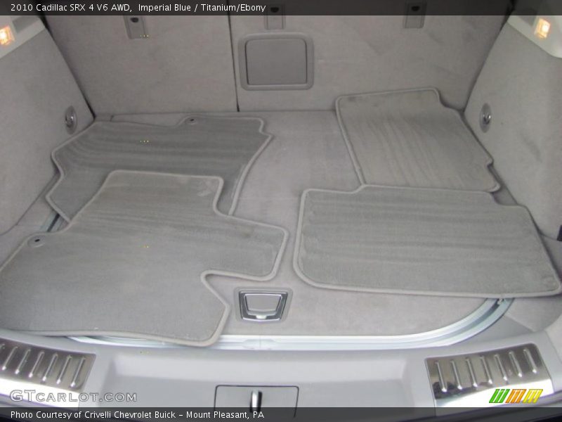 Imperial Blue / Titanium/Ebony 2010 Cadillac SRX 4 V6 AWD