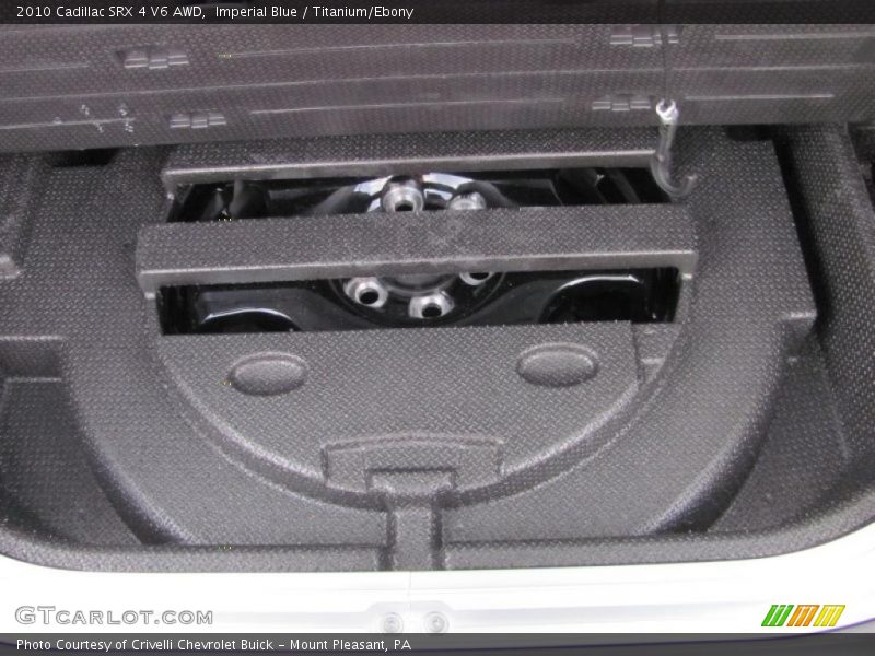 Imperial Blue / Titanium/Ebony 2010 Cadillac SRX 4 V6 AWD
