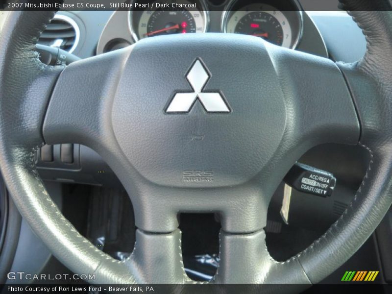 Still Blue Pearl / Dark Charcoal 2007 Mitsubishi Eclipse GS Coupe