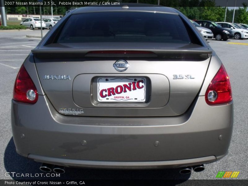 Pebble Beach Metallic / Cafe Latte 2007 Nissan Maxima 3.5 SL