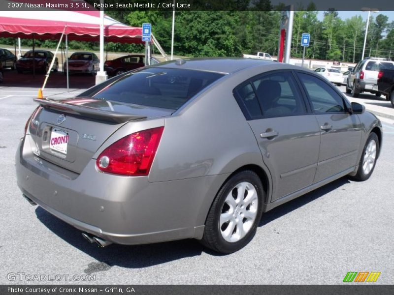 Pebble Beach Metallic / Cafe Latte 2007 Nissan Maxima 3.5 SL