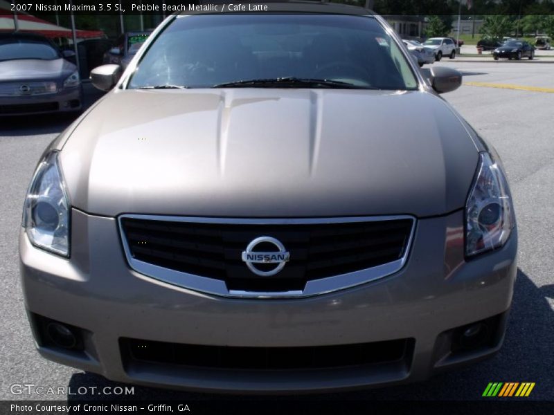 Pebble Beach Metallic / Cafe Latte 2007 Nissan Maxima 3.5 SL