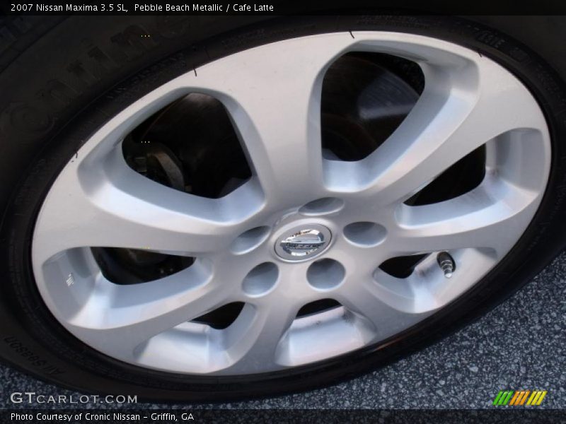 Pebble Beach Metallic / Cafe Latte 2007 Nissan Maxima 3.5 SL