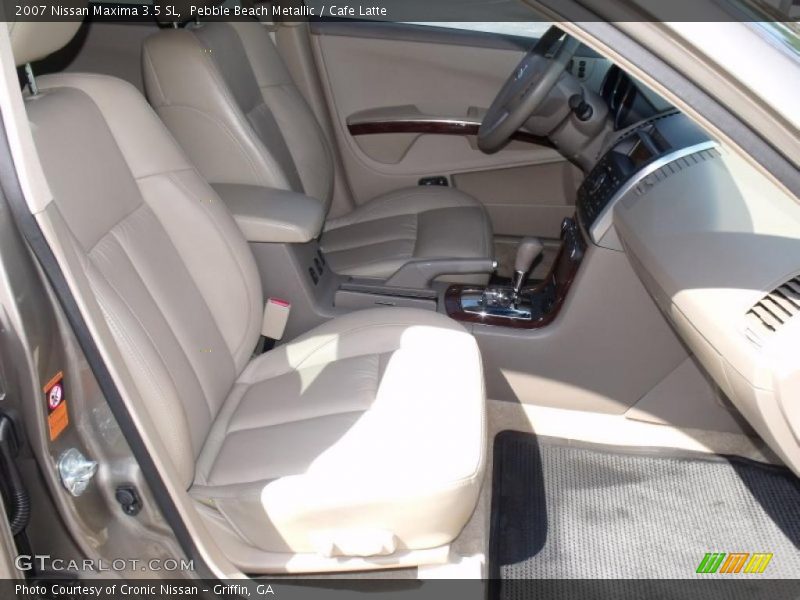 Pebble Beach Metallic / Cafe Latte 2007 Nissan Maxima 3.5 SL
