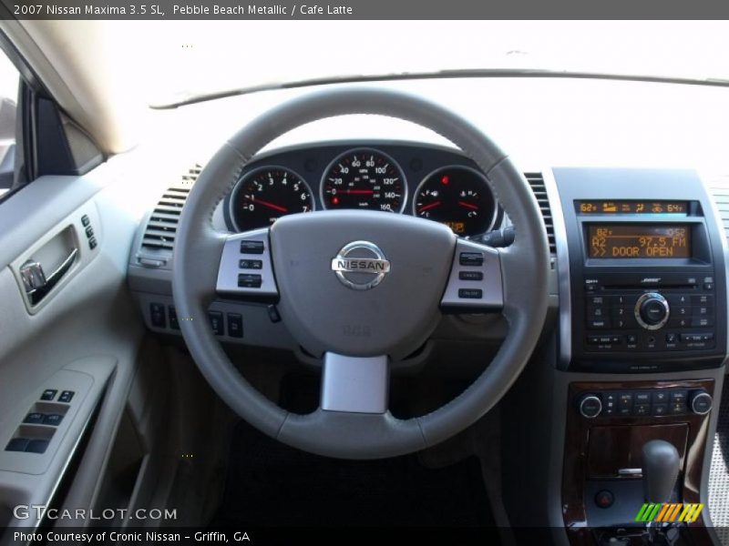 Pebble Beach Metallic / Cafe Latte 2007 Nissan Maxima 3.5 SL