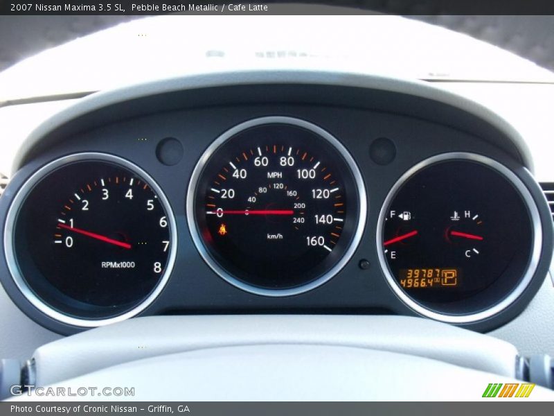 Pebble Beach Metallic / Cafe Latte 2007 Nissan Maxima 3.5 SL