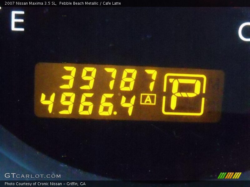 Pebble Beach Metallic / Cafe Latte 2007 Nissan Maxima 3.5 SL
