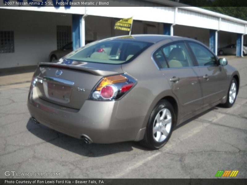 Pebble Beach Metallic / Blond 2007 Nissan Altima 2.5 SL