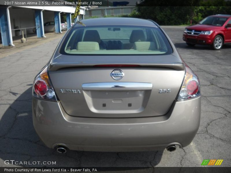 Pebble Beach Metallic / Blond 2007 Nissan Altima 2.5 SL