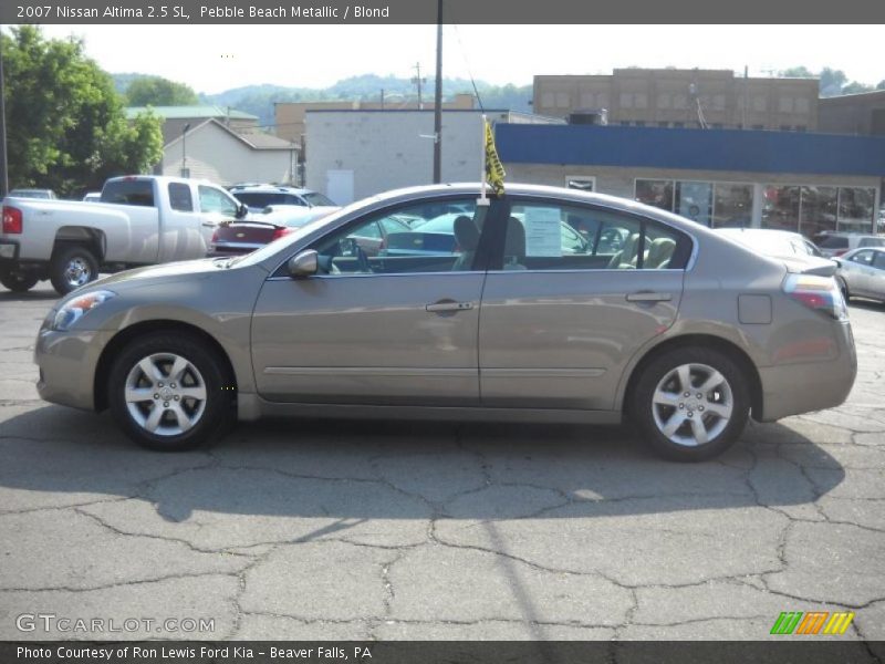 Pebble Beach Metallic / Blond 2007 Nissan Altima 2.5 SL