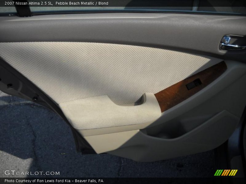 Pebble Beach Metallic / Blond 2007 Nissan Altima 2.5 SL