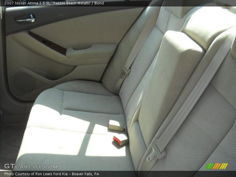Pebble Beach Metallic / Blond 2007 Nissan Altima 2.5 SL