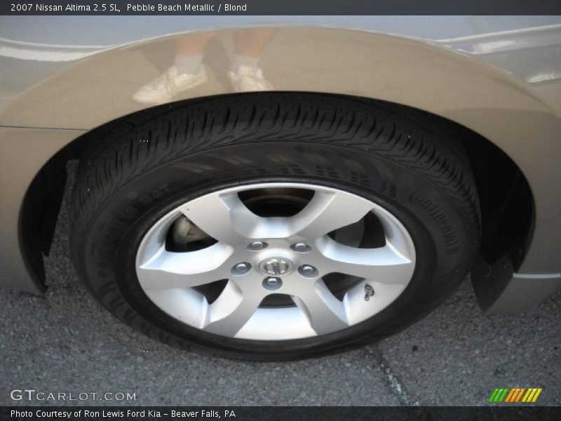 Pebble Beach Metallic / Blond 2007 Nissan Altima 2.5 SL