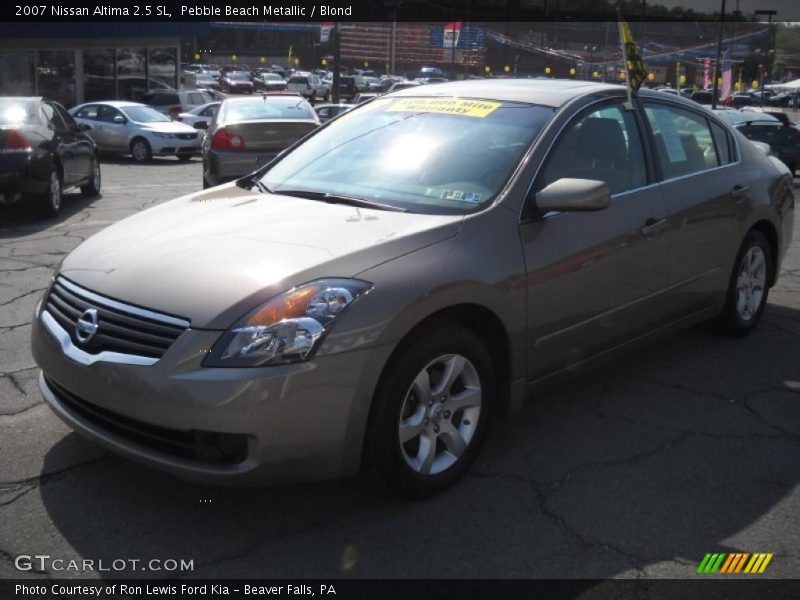 Pebble Beach Metallic / Blond 2007 Nissan Altima 2.5 SL