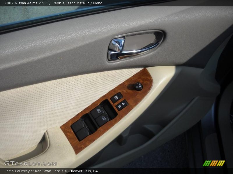 Pebble Beach Metallic / Blond 2007 Nissan Altima 2.5 SL