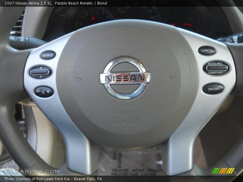 Pebble Beach Metallic / Blond 2007 Nissan Altima 2.5 SL