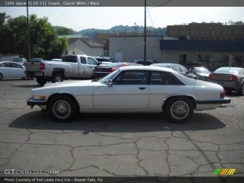 Glacier White / Black 1989 Jaguar XJ XJS V12 Coupe