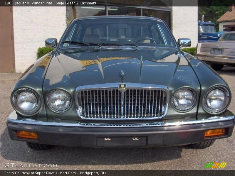 Sage Green / Cashmere 1985 Jaguar XJ Vanden Plas