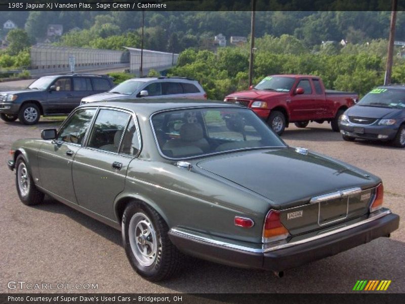 Sage Green / Cashmere 1985 Jaguar XJ Vanden Plas