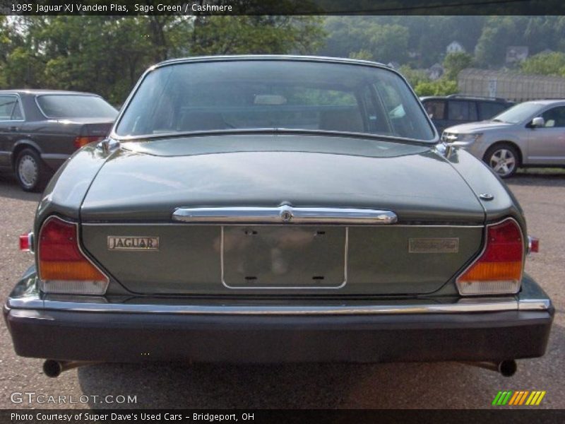 Sage Green / Cashmere 1985 Jaguar XJ Vanden Plas