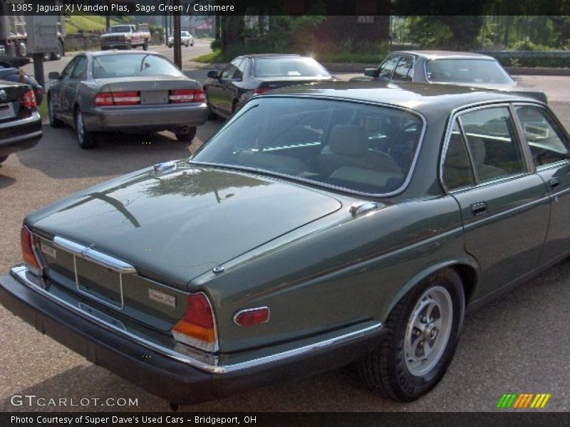 Sage Green / Cashmere 1985 Jaguar XJ Vanden Plas