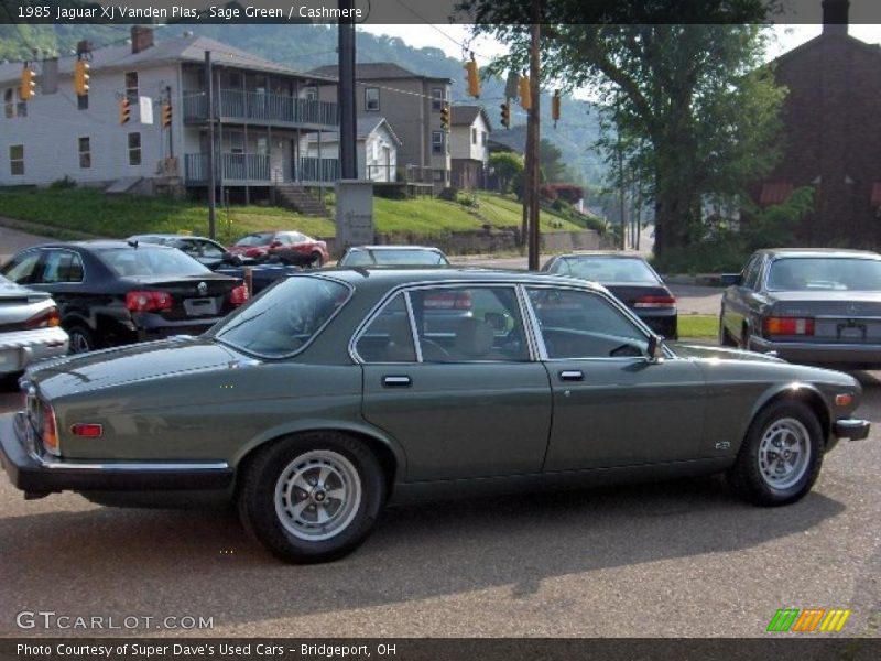 Sage Green / Cashmere 1985 Jaguar XJ Vanden Plas