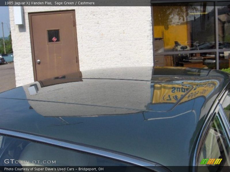 Sage Green / Cashmere 1985 Jaguar XJ Vanden Plas