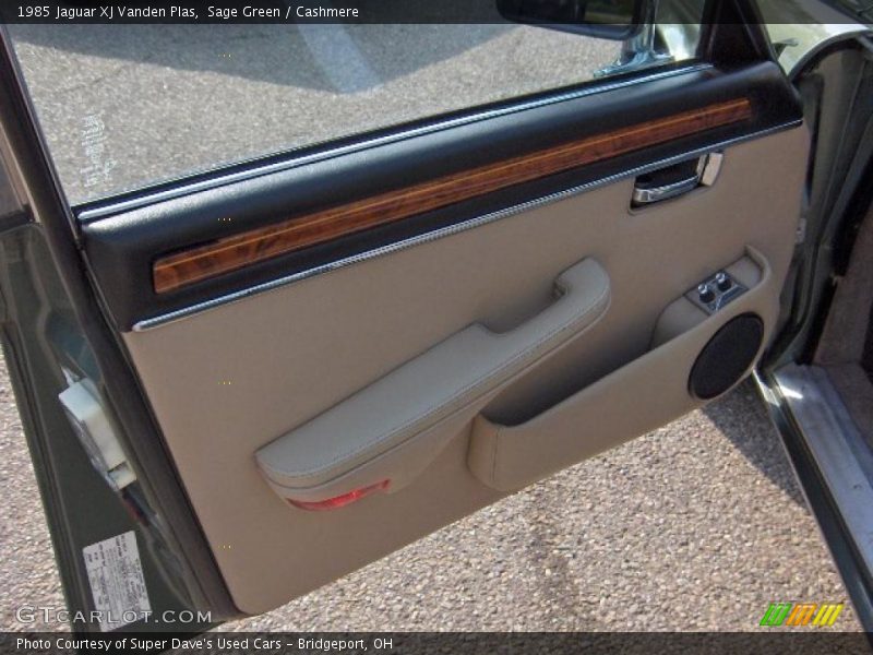 Sage Green / Cashmere 1985 Jaguar XJ Vanden Plas