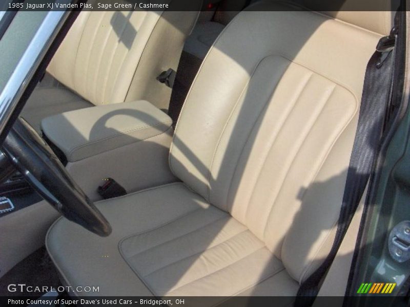 Sage Green / Cashmere 1985 Jaguar XJ Vanden Plas