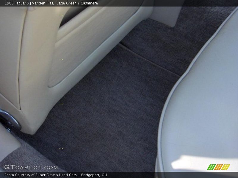 Sage Green / Cashmere 1985 Jaguar XJ Vanden Plas