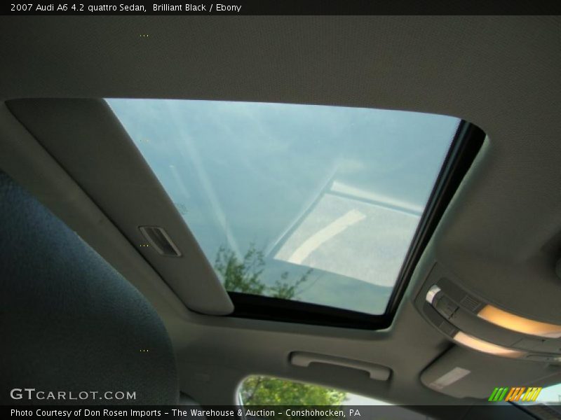 Brilliant Black / Ebony 2007 Audi A6 4.2 quattro Sedan