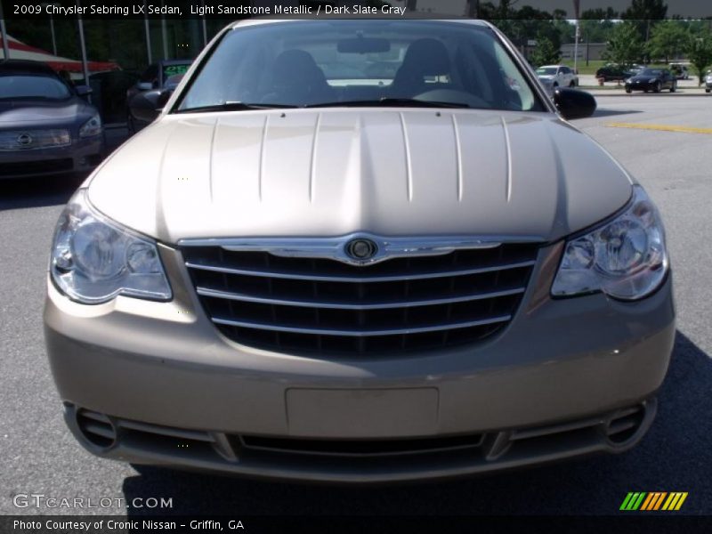 Light Sandstone Metallic / Dark Slate Gray 2009 Chrysler Sebring LX Sedan