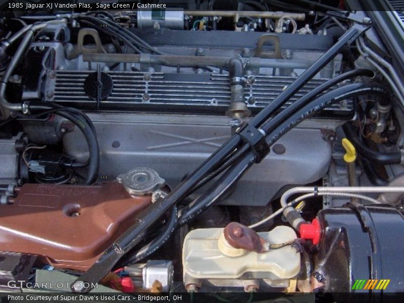 Sage Green / Cashmere 1985 Jaguar XJ Vanden Plas