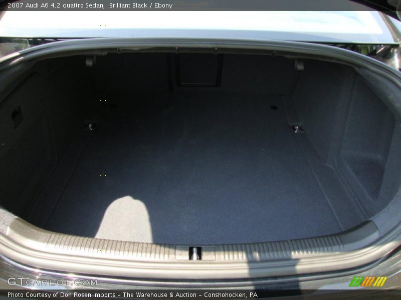 Brilliant Black / Ebony 2007 Audi A6 4.2 quattro Sedan