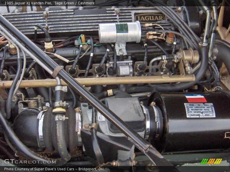 Sage Green / Cashmere 1985 Jaguar XJ Vanden Plas