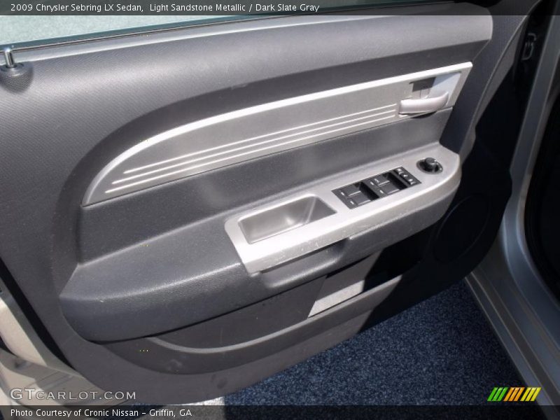 Light Sandstone Metallic / Dark Slate Gray 2009 Chrysler Sebring LX Sedan