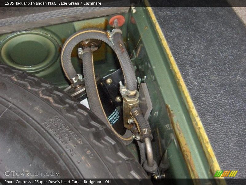 Sage Green / Cashmere 1985 Jaguar XJ Vanden Plas