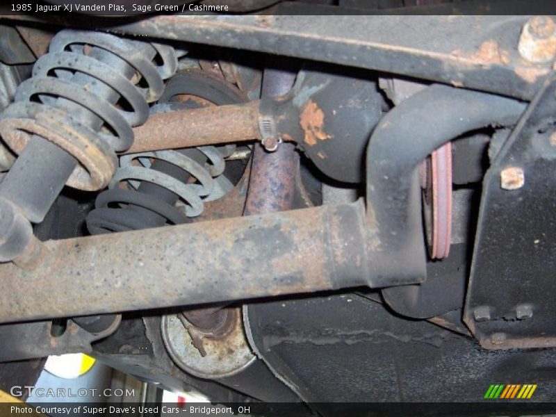 Sage Green / Cashmere 1985 Jaguar XJ Vanden Plas