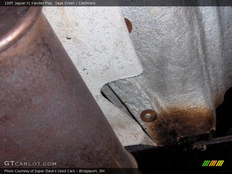 Sage Green / Cashmere 1985 Jaguar XJ Vanden Plas