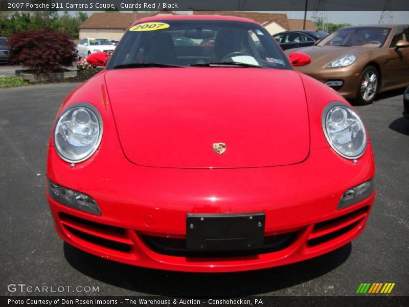 Guards Red / Black 2007 Porsche 911 Carrera S Coupe