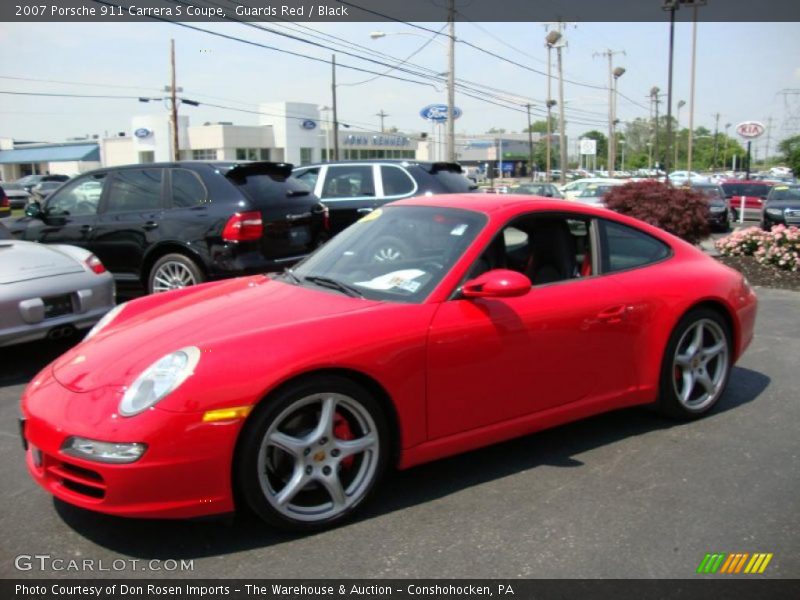 Guards Red / Black 2007 Porsche 911 Carrera S Coupe