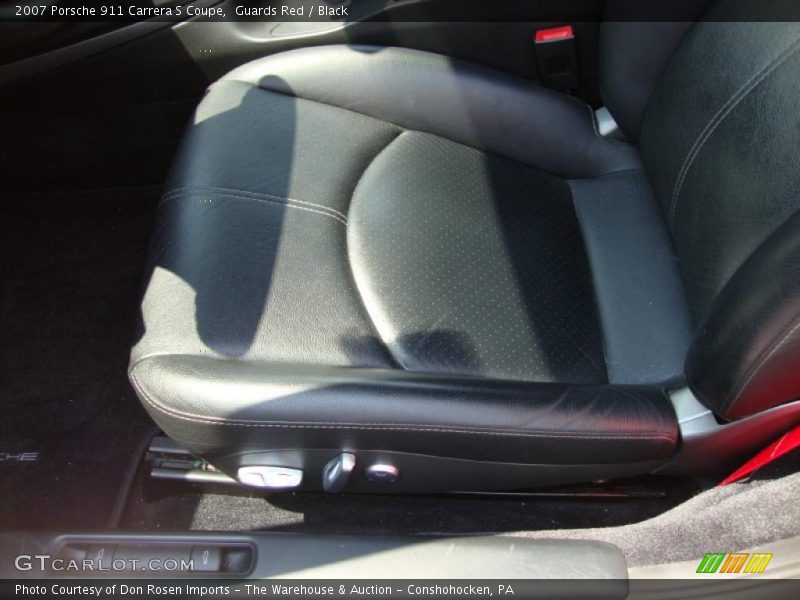 Guards Red / Black 2007 Porsche 911 Carrera S Coupe