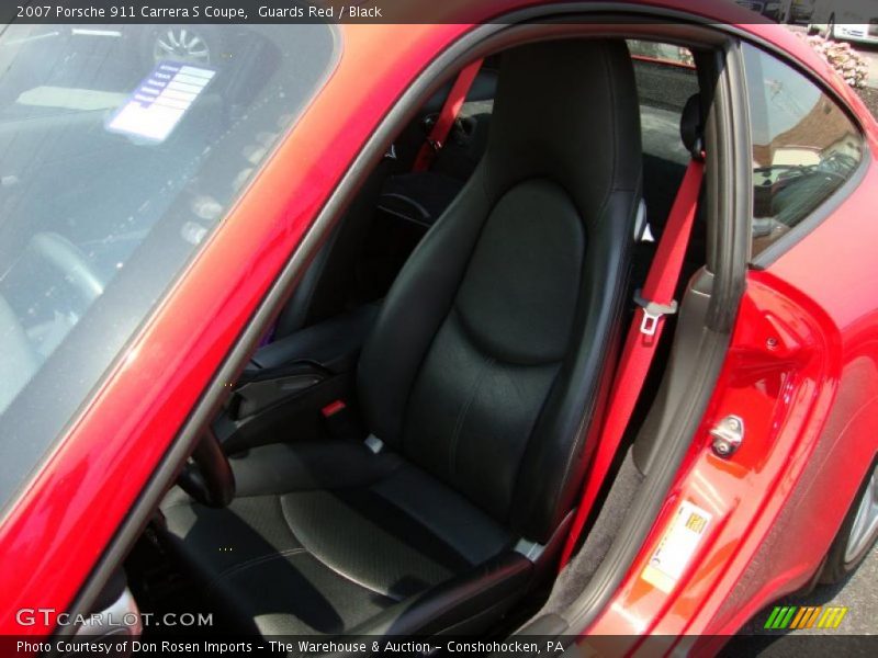 Guards Red / Black 2007 Porsche 911 Carrera S Coupe