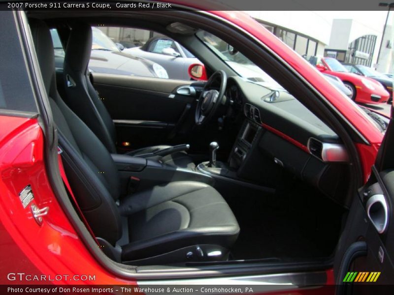 Guards Red / Black 2007 Porsche 911 Carrera S Coupe