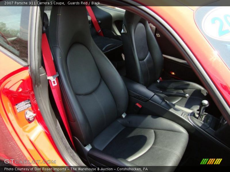 Guards Red / Black 2007 Porsche 911 Carrera S Coupe