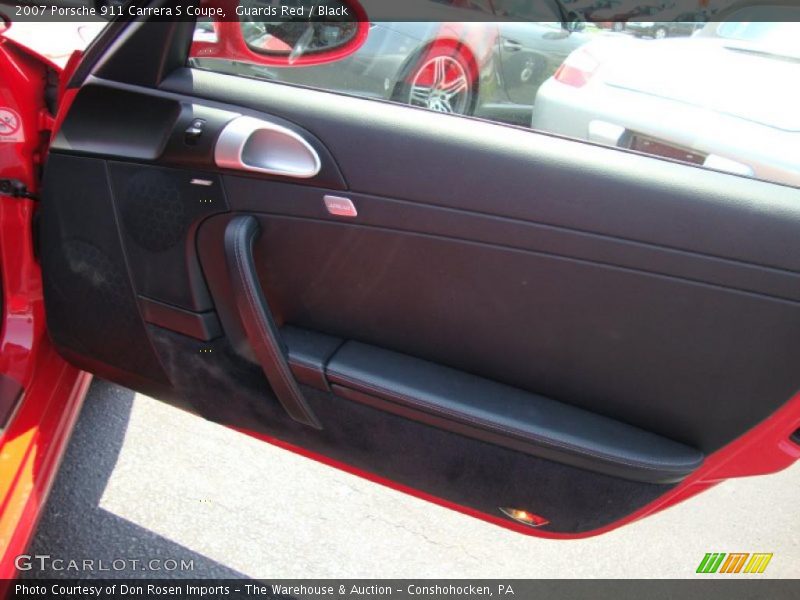 Guards Red / Black 2007 Porsche 911 Carrera S Coupe